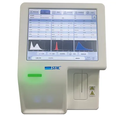 Instrumento de hematoloxía diferencial de 3 partes